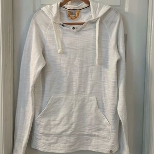 FREE PLANET WHITE HOODIE XL